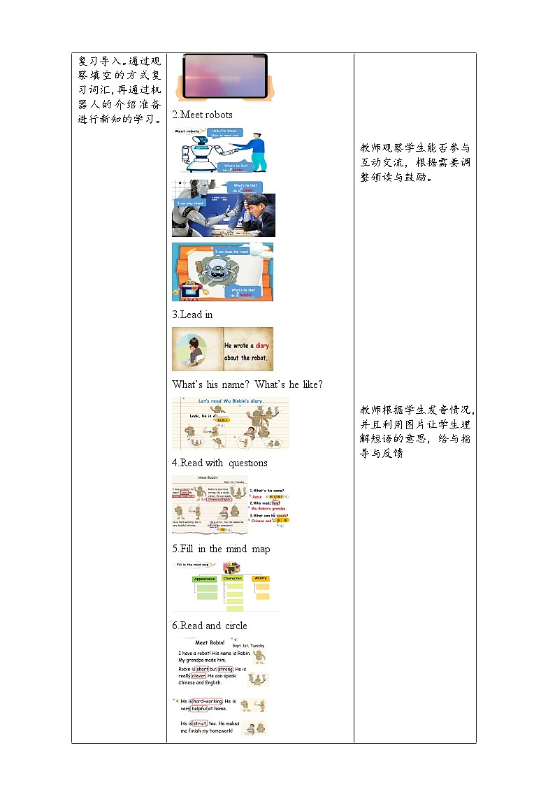 Unit1 What's he like B read and write 新课标原创优课 教案课件02