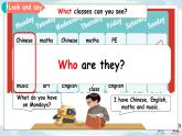 Unit2 My week A let's learn and let's talk 新课标原创优课 教案课件