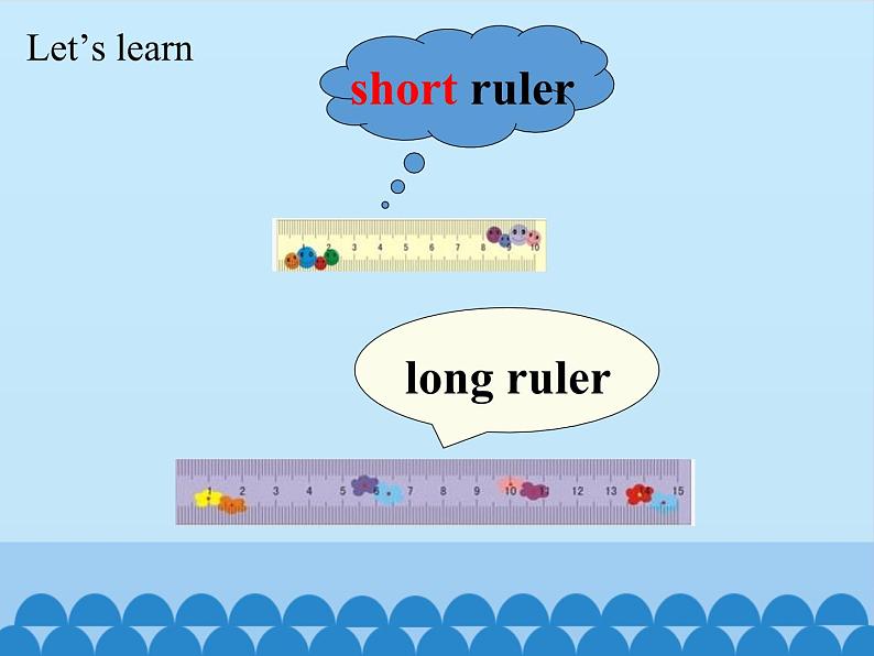 接力版（三年级起点）小学英语三年级下册  Lesson 12   Tom has a short ruler.   课件02