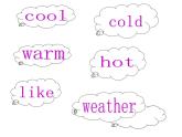 接力版（三年级起点）小学英语四年级上册  Lesson 8   What's the weather like？  课件1