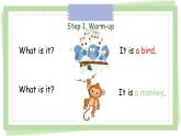 接力版（三年级起点）小学英语四年级下册   Lesson 6   What is it doing？    课件2