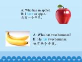 接力版（三年级起点）小学英语四年级下册  Lesson 10   Who has a watch？   课件