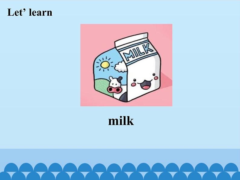 接力版（三年级起点）小学英语四年级下册  Lesson 14   Do you want milk or water？ 课件03