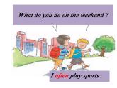 接力版（三年级起点）小学英语五年级上册  Lesson 3   I often play sports.  课件2