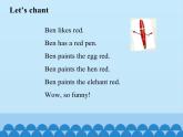 接力版（三年级起点）小学英语五年级上册  Lesson 4   He goes to school at 7：30.   课件1