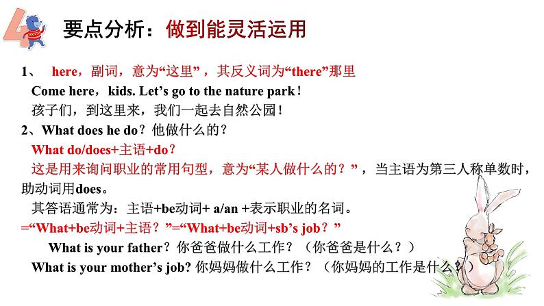 【期中复习】人教版pep英语-六年级上册 Unit5 《What does he do》单元复习课件05