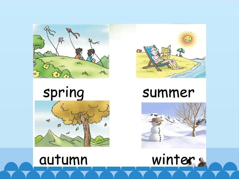 川教版（三年级起点）小学英语四年级上册  Unit 2 Lesson 2 What Season Is It Now  课件102