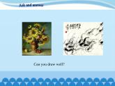 沪教版（六三制三起）小学六年级英语下册 Module 2 Unit  4  Art  课件1