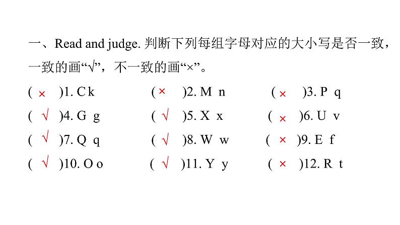 PEP版小学英语三年级上册Unit1 PartA  ( Ⅲ )课件第2页