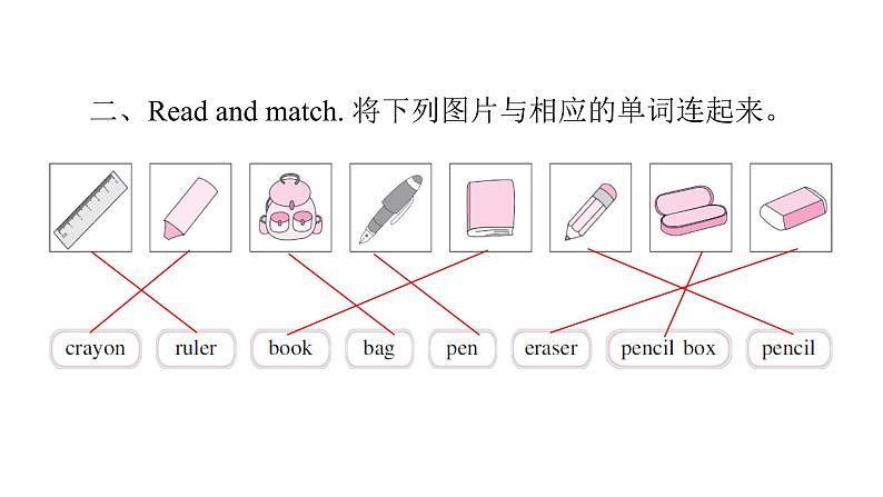 PEP版小学英语三年级上册Recycle 1（Unit1~Unit3词句复习）课件03