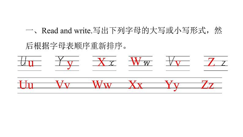 PEP版小学英语三年级上册Unit6 PartA  ( Ⅲ )课件第2页