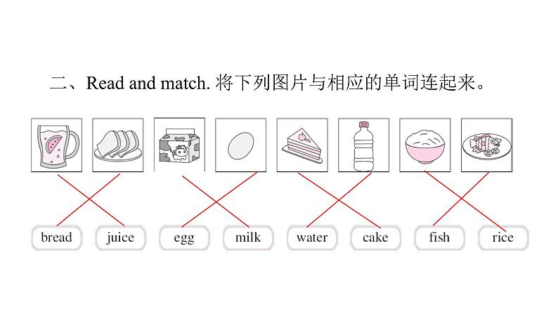 PEP版小学英语三年级上册Recycle 2（Unit4~Unit6词句复习）课件04