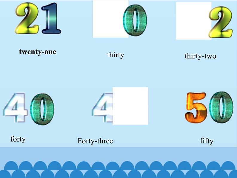 川教版（三年级起点）小学英语四年级上册  Lesson 2  What's the Missing Number   课件02