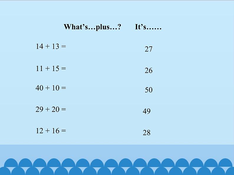 川教版（三年级起点）小学英语四年级上册  Lesson 2  What's the Missing Number   课件03