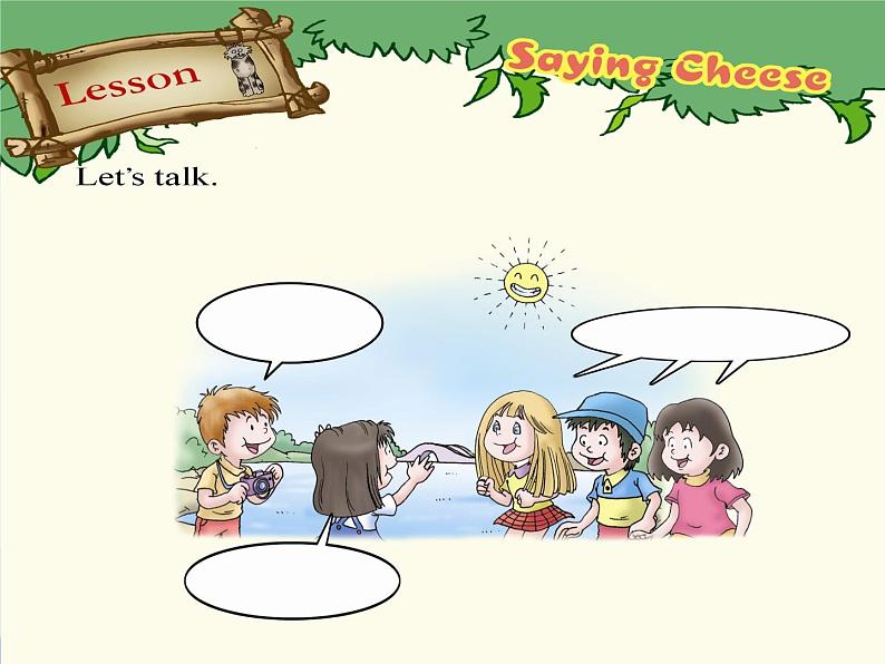 川教版（三年级起点）小学英语四年级下册  Unit 2 Lesson 2 Saying Cheese     课件02