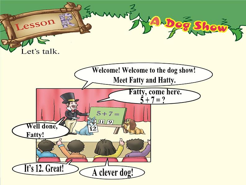 川教版（三年级起点）小学英语四年级下册 Unit 3 Lesson 4 Welcome to the Dog Show  课件03