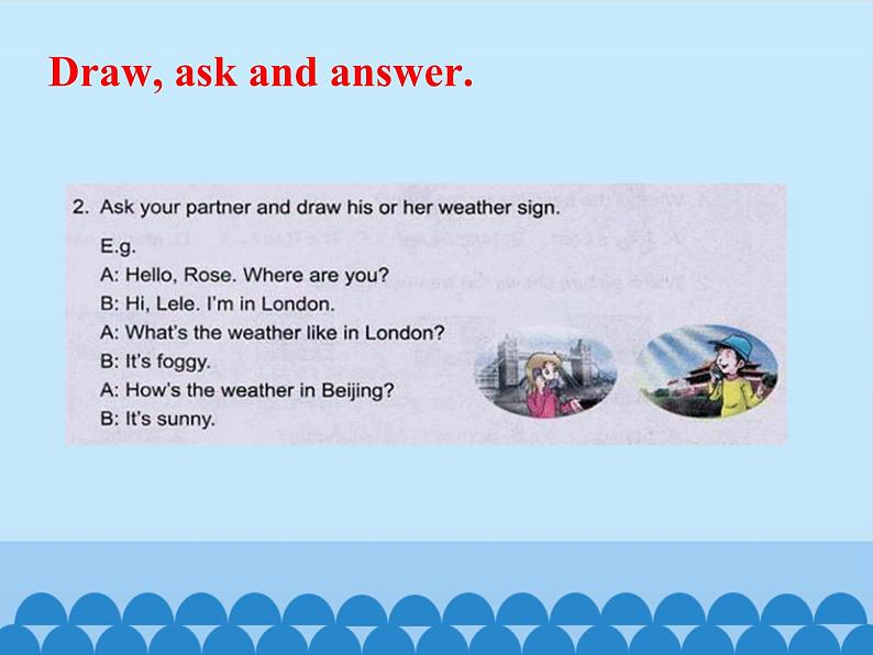 川教版（三年级起点）小学英语六年级下册 Unit 3  Lesson 2 How is New York   课件104