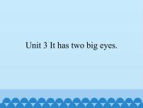 湘鲁版三年级上册Unit 3 It has two big eyes.Section A课文内容ppt课件
