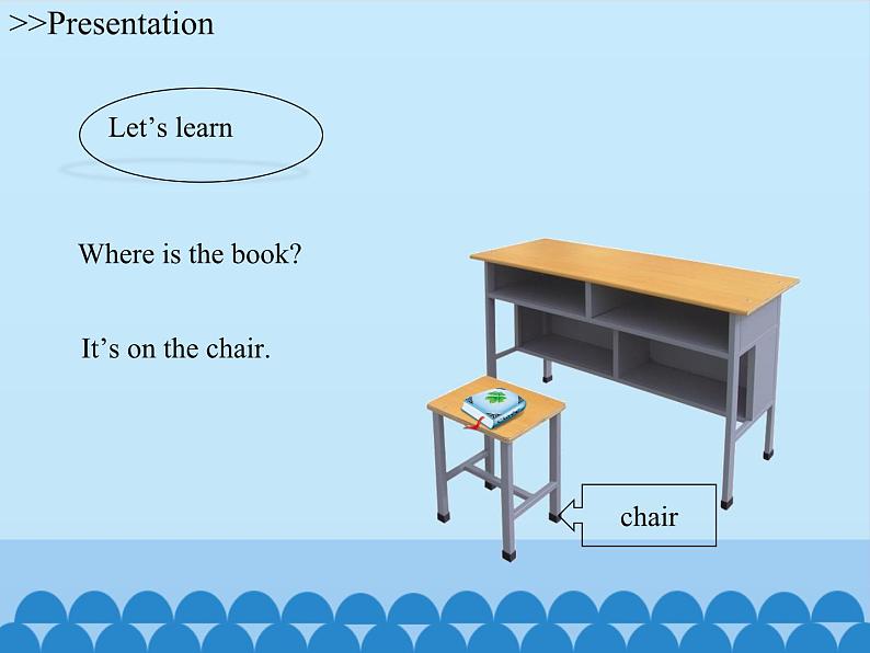 湘鲁版（三年级起点）小学英语三年级上册  Unit 5 Where is your book   课件06