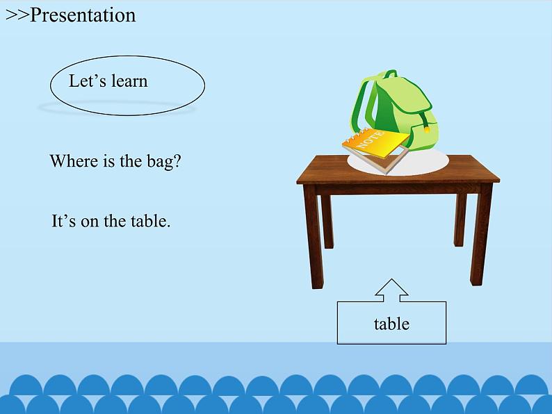 湘鲁版（三年级起点）小学英语三年级上册  Unit 5 Where is your book   课件07