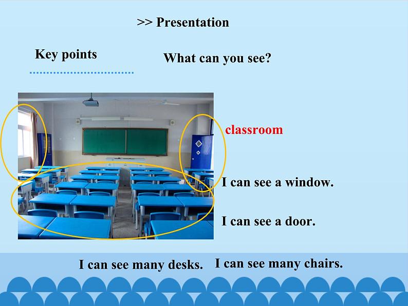 湘鲁版（三年级起点）小学英语四年级上册  Unit 1 What can you see   课件第4页