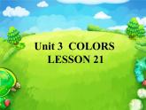 清华大学版小学英语一年级上册  UNIT 3   COLORS Lesson 21   课件1