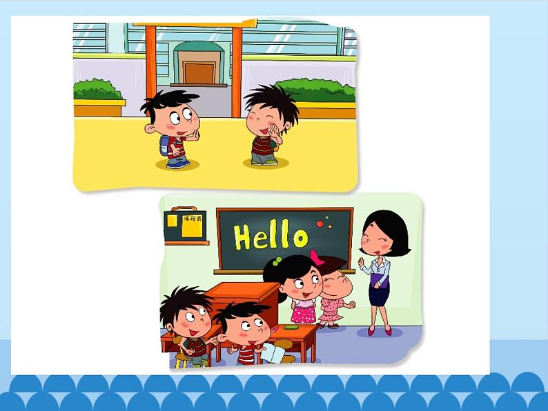 北京版小学一年级英语上册  UNIT ONE HELLO! I'M MAOMAO Lesson 1   课件104