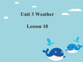 清华大学版小学英语二年级上册  UNIT 3 WEATHER LESSON 18   课件