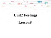 清华大学版小学英语二年级下册  UNIT 2 FEELINGS LESSON 8    课件