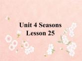 清华大学版小学英语二年级下册  UNIT 4 SEASONS  LESSON 25  课件1