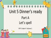 人教版PEP小学英语四年级上册Unit 5 Dinner's ready PA Let's spell课件PPT