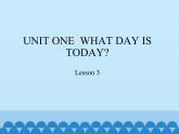 北京版小学二年级英语上册  UNIT ONE  Lesson 3   课件