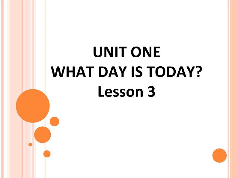 北京版小学二年级英语上册  UNIT ONE  Lesson 3   课件1第1页