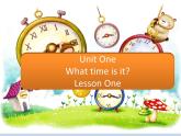 北京版小学二年级英语下册  UNIT ONE  WHAT TIME IS IT？-Lesson 1   课件2