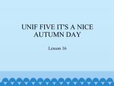 北京版小学三年级英语上册 UNIF FIVE  Lesson 16   课件