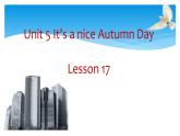 北京版小学三年级英语上册 UNIF FIVE  Lesson 17   课件1