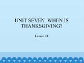 北京版小学三年级英语上册 UNIT SEVEN Lesson 24   课件