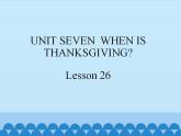 北京版小学三年级英语上册 UNIT SEVEN Lesson 26   课件