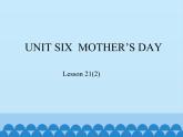 北京版小学三年级英语下册 UNIT SIX   Lesson 21   课件1
