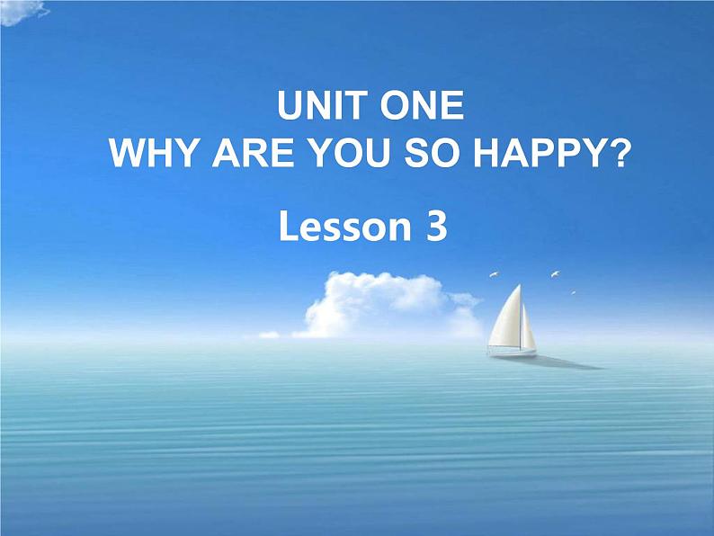 北京版小学四年级英语上册 UNIT ONE Lesson  3   课件01