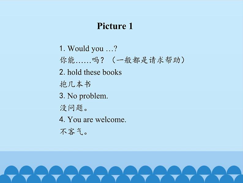 北京版小学四年级英语上册 UNIT THREE  WILL YOU DO ME A FAVOUR-Lesson 9   课件04