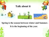 清华大学版小学英语四年级下册 UNIT 4 SEASONS AND MONTHS OF THE YEAR-LESSON 25   课件