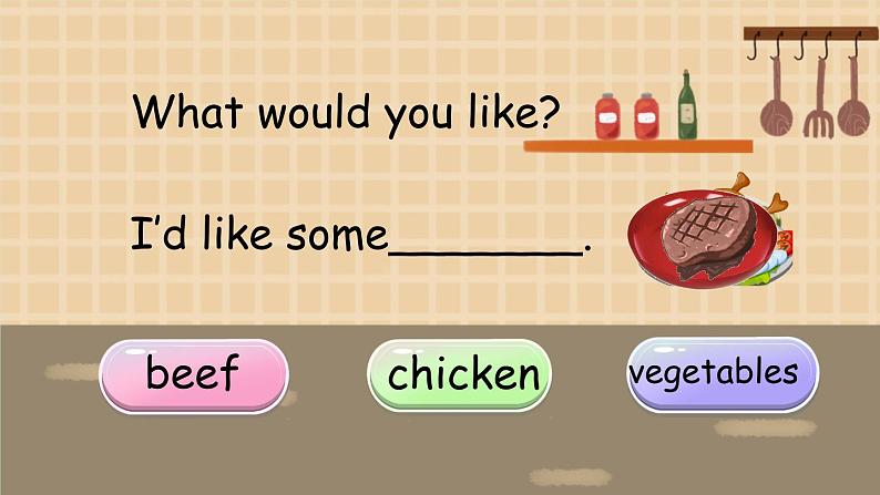 人教版 PEP小学英语四年级上册Unit 5 Dinner's ready PB Read and write& Let's check& PC Story time课件PPT03