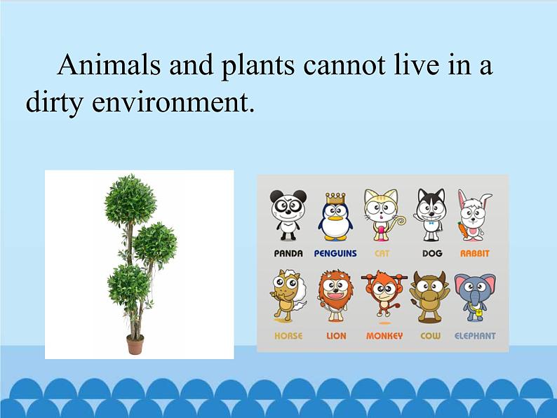 清华大学版小学英语五年级下册 UNIT 3 The Environment and Us  lesson 18   课件06