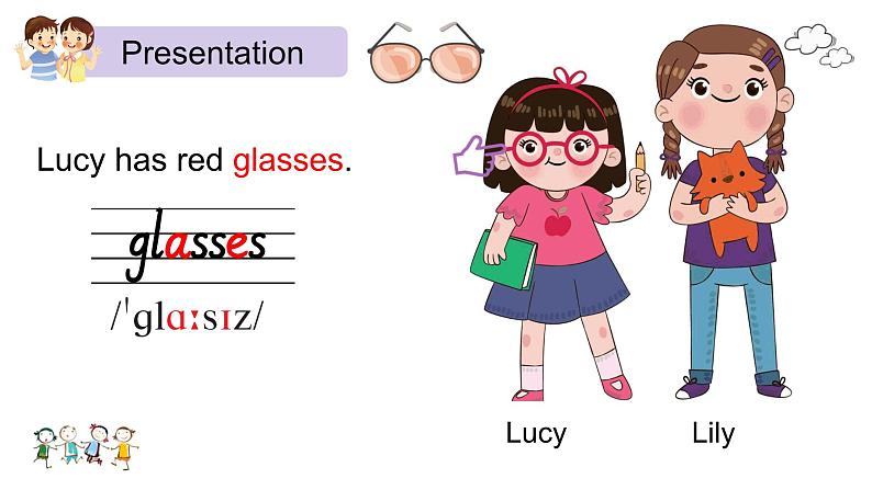 Unit 3 My friends 第5课时 Part B Let 's learn & Say and draw第6页