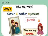 人教版 PEP小学英语四年级上册Unit 6 Meet my family PA Let's learn& Let’s play课件PPT