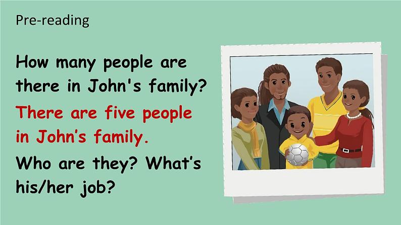 人教版 PEP小学英语四年级上册Unit 6 Meet my family! PB Read and write& Let's check& C Story time课件PPT05