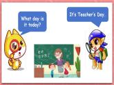 川教版英语六上 Unit1 Lesson3《Happy Teacher's Day》(2) 课件+教案+练习+素材