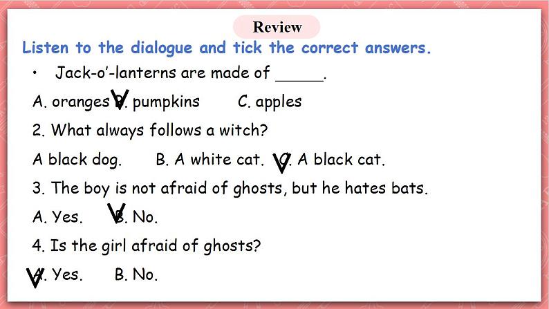 川教版英语六上 Unit3 Lesson1《Happy Halloween》(4) 课件+教案+练习+素材03