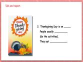 川教版英语六上 Unit3 Lesson2《Thanksgiving Day》(4) 课件+教案+练习+素材